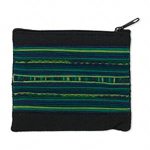 Black green-blue Medly Pendulum Pouch - Click Image to Close
