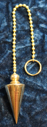 Chamber Gold Topper Dowsing Pendulum rbc