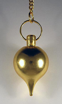 Bobber Luzy Gold Dowsing Pendulum rcc